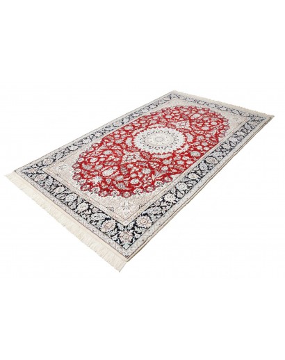 Tappeto Nain 9La Persia bianco marrone 146x248