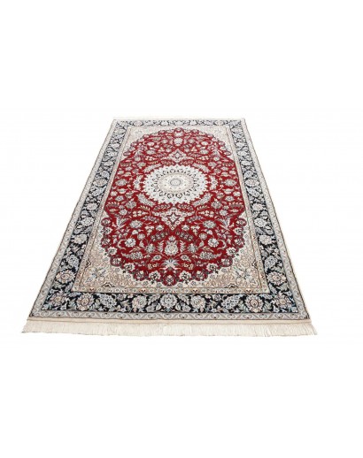 Tappeto Nain 9La Persia bianco marrone 146x248