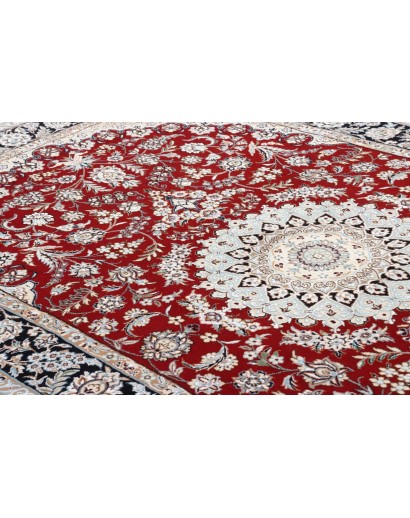 Tappeto Nain 9La Persia bianco marrone 146x248