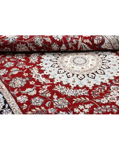 Tappeto Nain 9La Persia bianco marrone 146x248