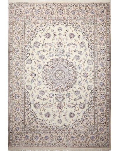Tappeto Nain 9La Persia bianco 247x350