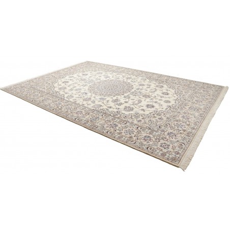 Tappeto Nain 9La Persia bianco 247x350