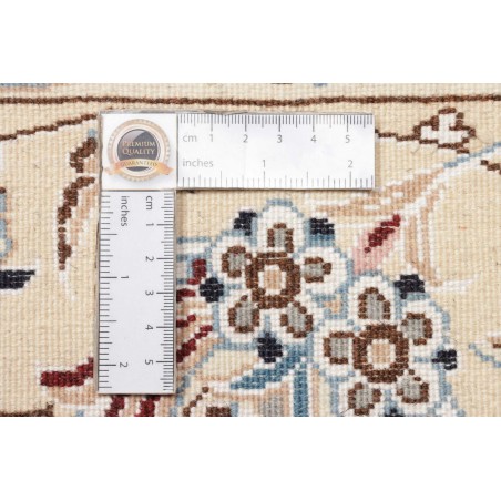 Tappeto Nain 9La Persia bianco 247x350