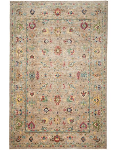 Tappeto Zigler Fine Pakistan marrone verde 269x372
