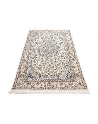 Tappeto Nain 9La Persia bianco grigio 130x215