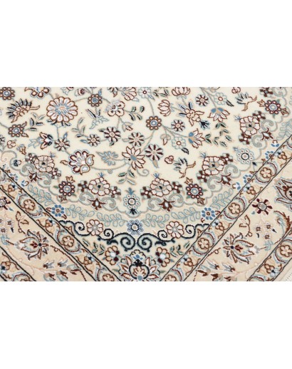 Tappeto Nain 9La Persia bianco grigio 130x215