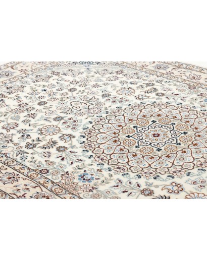 Tappeto Nain 9La Persia bianco grigio 130x215