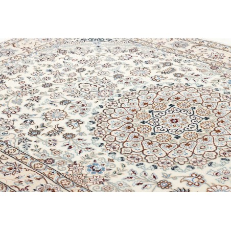 Tappeto Nain 9La Persia bianco grigio 130x215