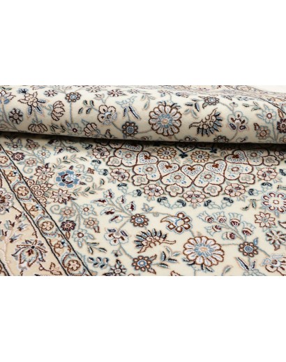 Tappeto Nain 9La Persia bianco grigio 130x215