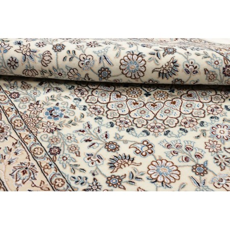 Tappeto Nain 9La Persia bianco grigio 130x215