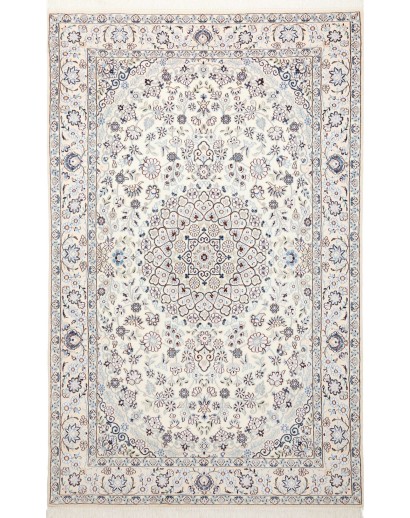 Tappeto Nain 9La Persia bianco grigio 135x213