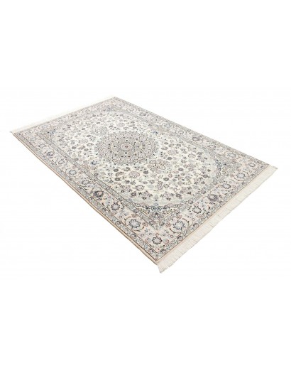 Tappeto Nain 9La Persia bianco grigio 135x213