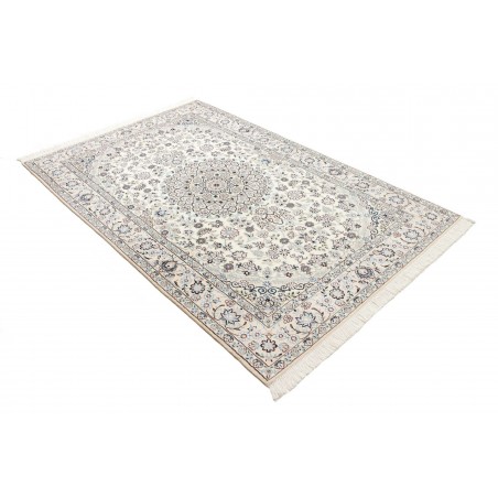 Tappeto Nain 9La Persia bianco grigio 135x213