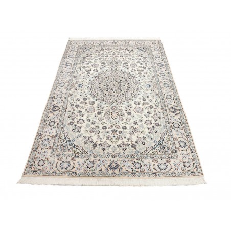 Tappeto Nain 9La Persia bianco grigio 135x213