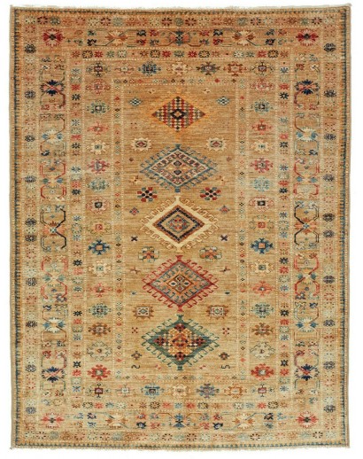 Tappeto Kazak Fine Pakistan marrone 152x196