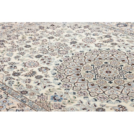 Tappeto Nain 9La Persia bianco grigio 135x213