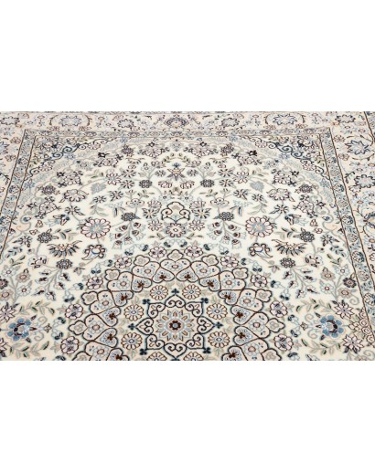 Tappeto Nain 9La Persia bianco grigio 135x213
