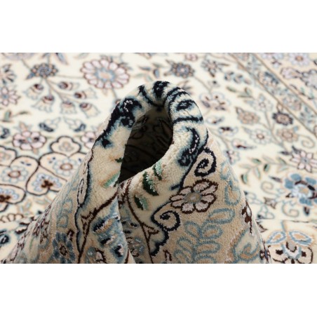 Tappeto Nain 9La Persia bianco grigio 135x213