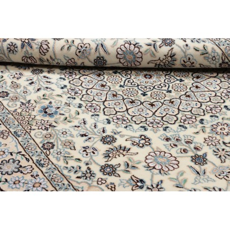 Tappeto Nain 9La Persia bianco grigio 135x213