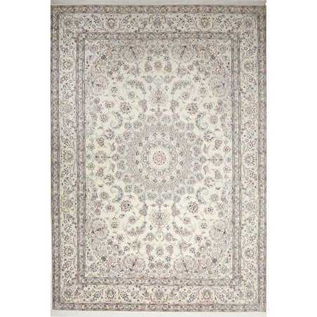 Tappeto Nain 9La Persia bianco grigio 248x356