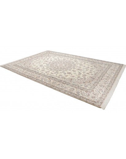 Tappeto Nain 9La Persia bianco grigio 248x356