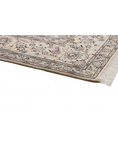 Tappeto Nain 9La Persia bianco grigio 248x356
