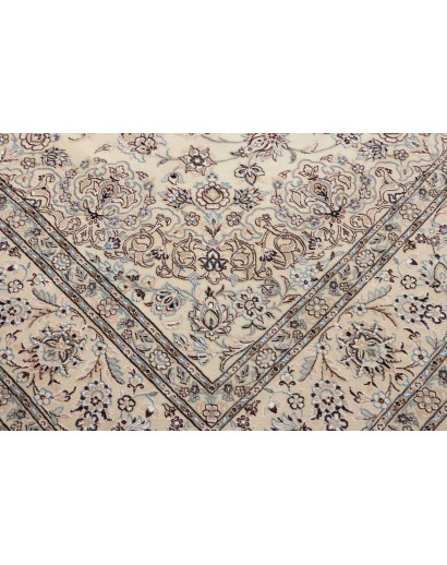 Tappeto Nain 9La Persia bianco grigio 248x356