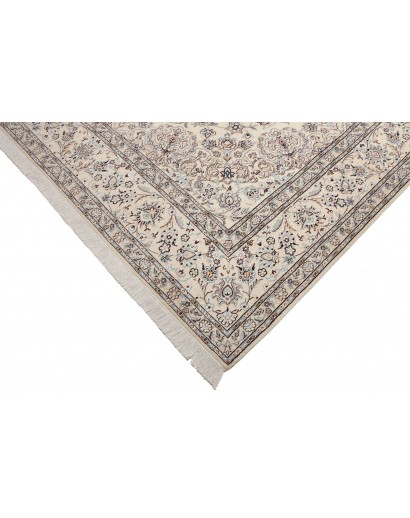 Tappeto Nain 9La Persia bianco grigio 248x356