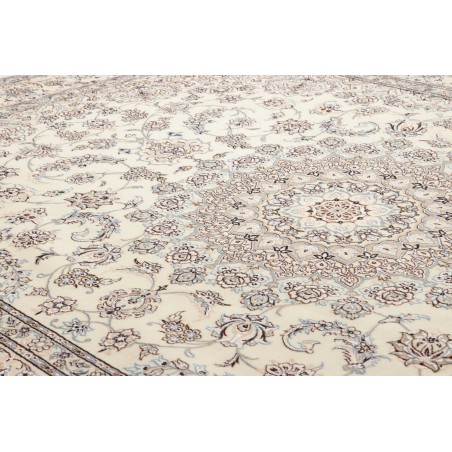 Tappeto Nain 9La Persia bianco grigio 248x356