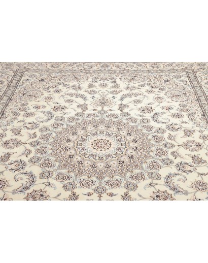 Tappeto Nain 9La Persia bianco grigio 248x356