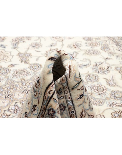 Tappeto Nain 9La Persia bianco grigio 248x356