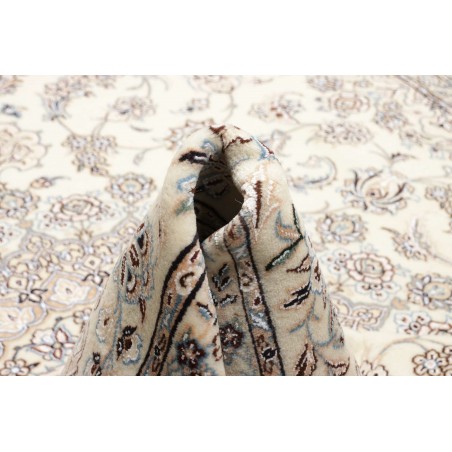 Tappeto Nain 9La Persia bianco grigio 248x356