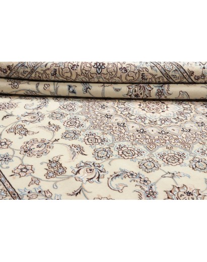 Tappeto Nain 9La Persia bianco grigio 248x356