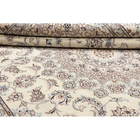 Tappeto Nain 9La Persia bianco grigio 248x356