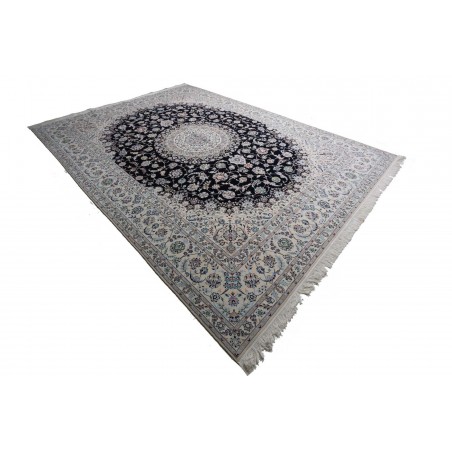 Tappeto Nain 6La Persia beige blu 300x411