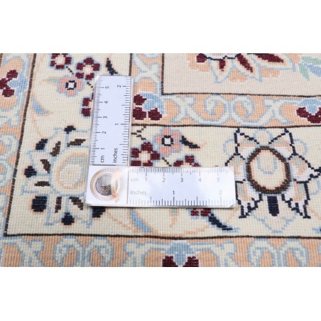 Tappeto Nain 6La Persia beige blu 300x411