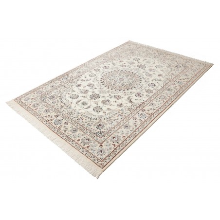 Tappeto Nain 9La Persia bianco verde 150x202