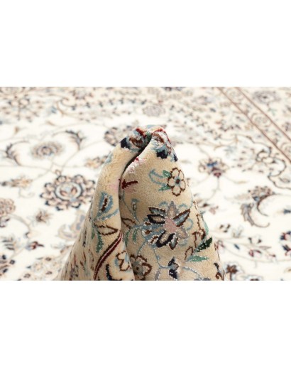 Tappeto Nain 9La Persia bianco verde 150x202