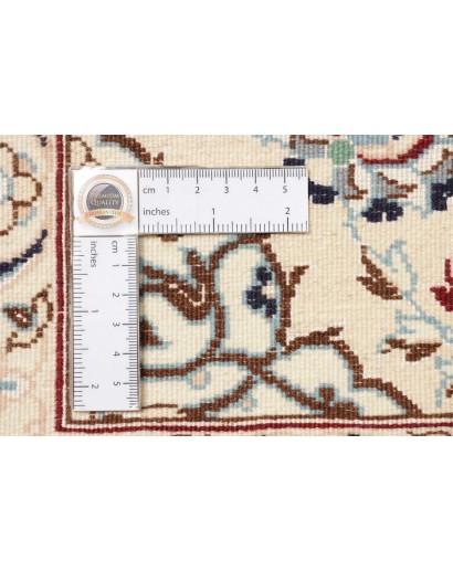 Tappeto Nain 9La Persia bianco verde 150x202