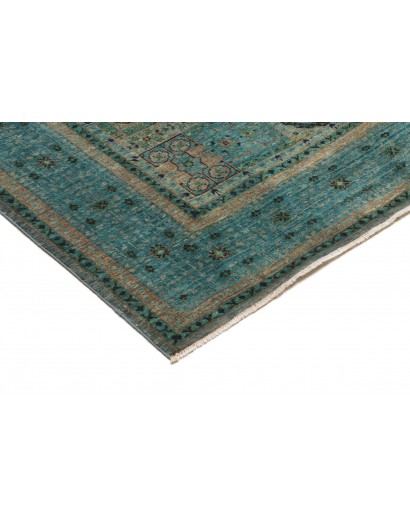 Tappeto Mamlouk Pakistan azzurro grigio 146x199