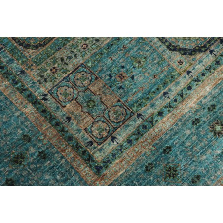 Tappeto Mamlouk Pakistan azzurro grigio 146x199
