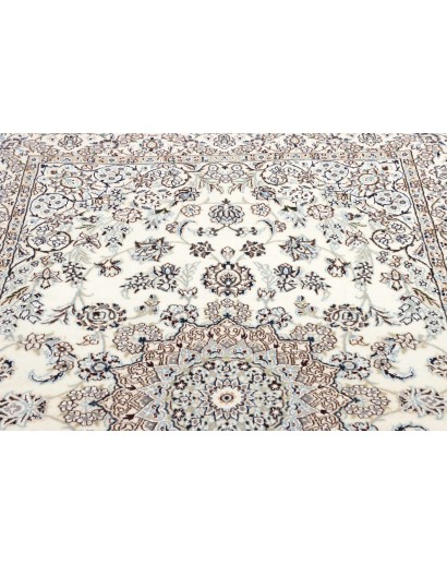 Tappeto Nain 9La Persia bianco grigio 133x220