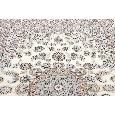 Tappeto Nain 9La Persia bianco grigio 133x220