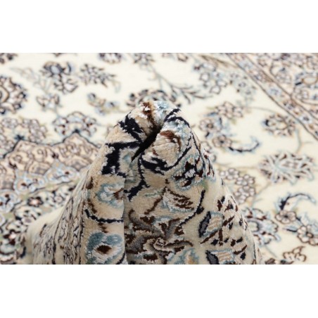 Tappeto Nain 9La Persia bianco grigio 133x220