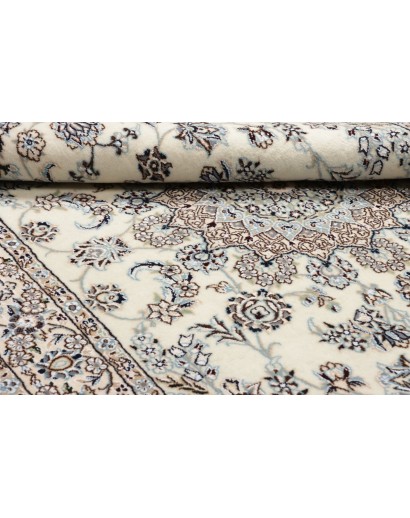 Tappeto Nain 9La Persia bianco grigio 133x220