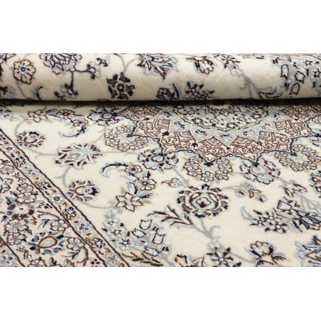 Tappeto Nain 9La Persia bianco grigio 133x220