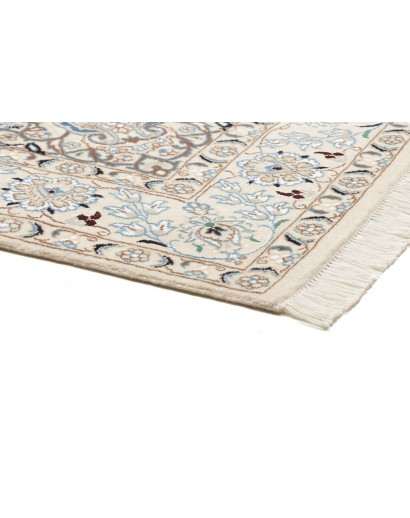 Tappeto Nain 9La Persia bianco grigio 143x238