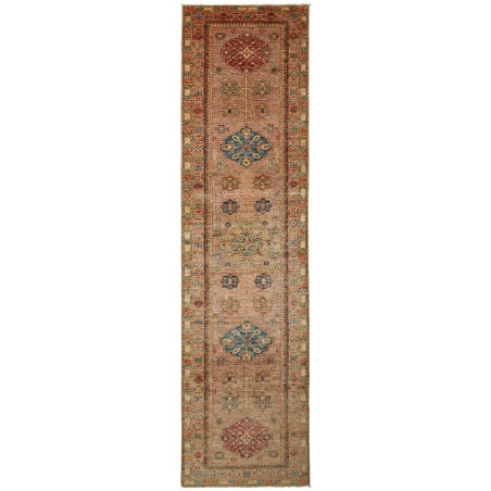 Tappeto Kazak Fine Pakistan bianco 78x294
