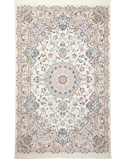 Tappeto Nain 9La Persia bianco verde 160x296