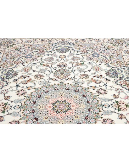 Tappeto Nain 9La Persia bianco verde 160x296